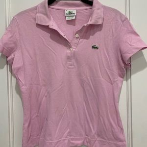 Lacoste Pink Polo